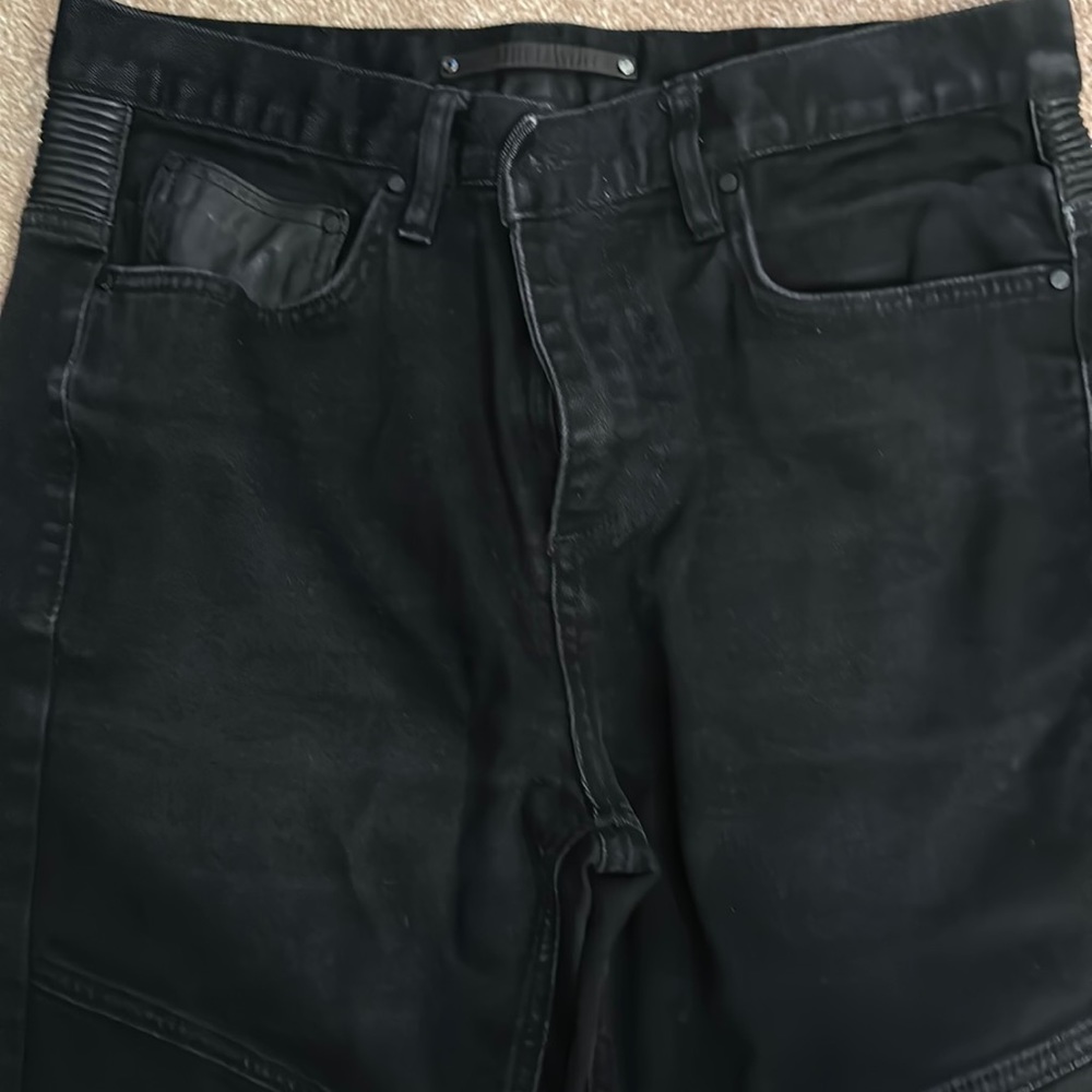Mens Daniel won black jeans